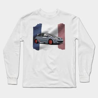 Renault Megane R26 France Print Long Sleeve T-Shirt